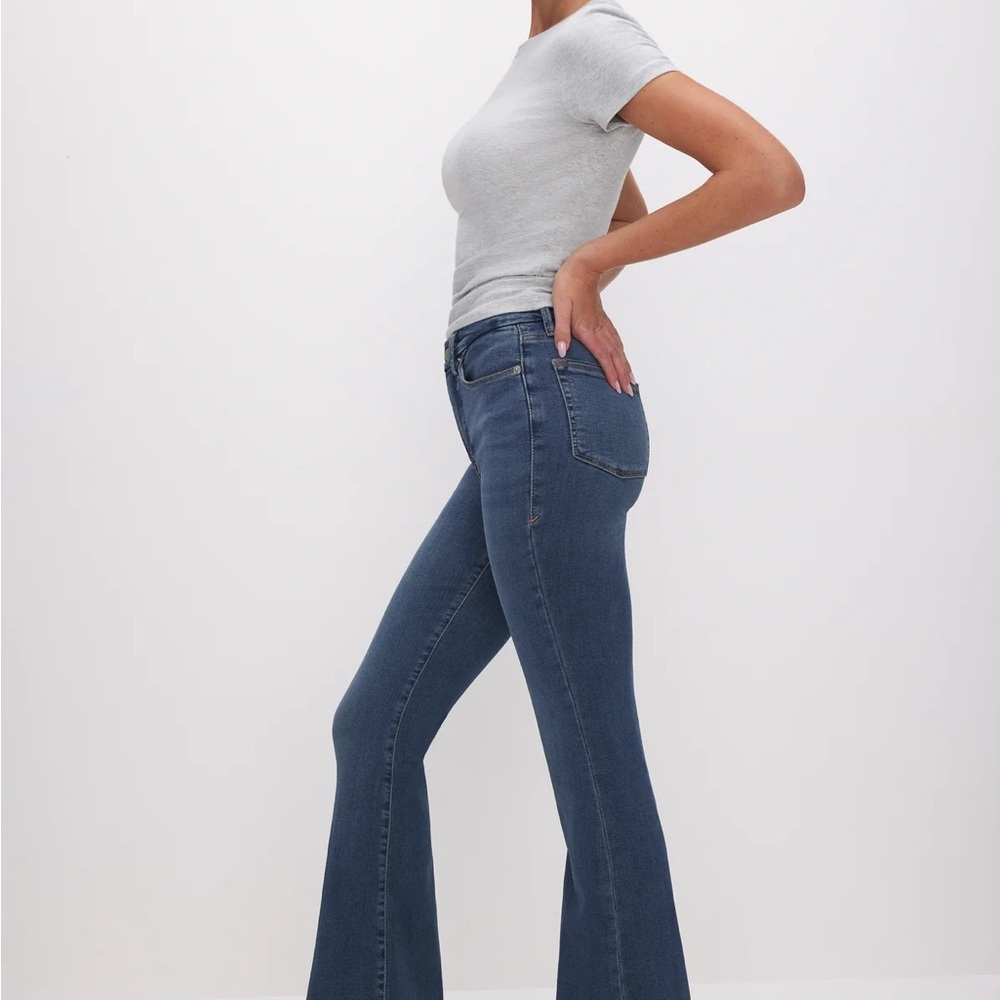 Good American Good Legs Flare Jeans NWT 8/29